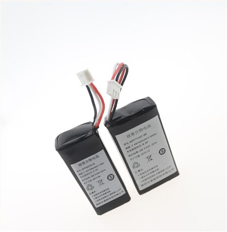 7.4V 1500mAh 852762 POS机三元聚合物锂电池