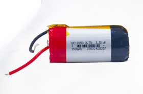 3.7V 18350 950mAh 电子烟圆柱锂电池