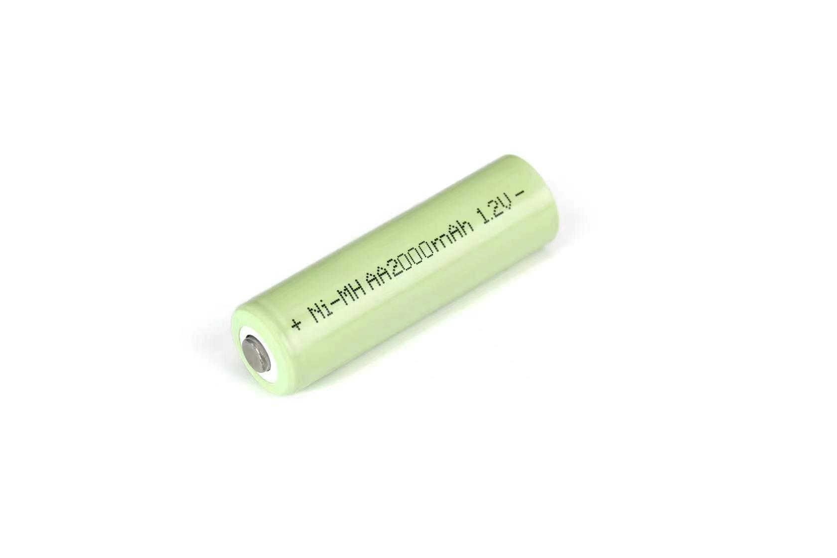 1.2V 2000mAh AA果绿包装镍氢电池